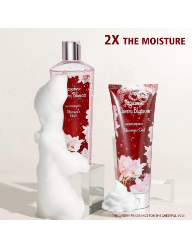 Juego de baño Vital Luxury Flor de Cerezo Japonés 236mL