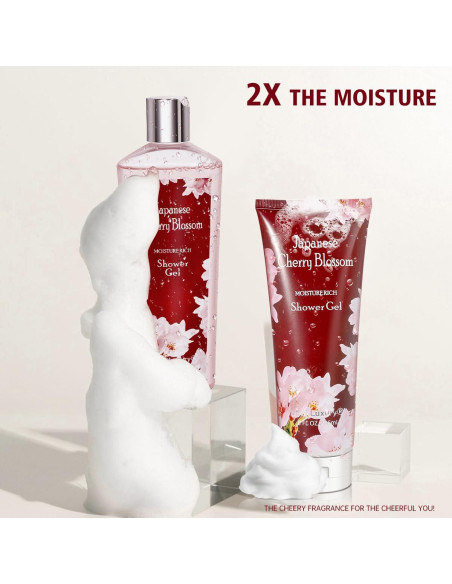 Juego de baño Vital Luxury Flor de Cerezo Japonés 236mL