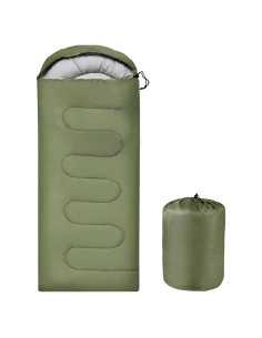 Saco de Dormir OBTANIM Impermeable 4 Estaciones 210x76cm