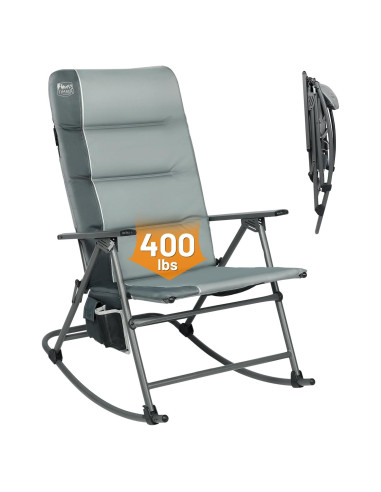 Silla de Camping Plegable Timber Ridge A05-371C-GY Gris