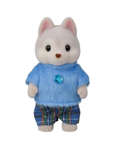 Familia Husky Calico Critters - Set 5 Figuras 3+