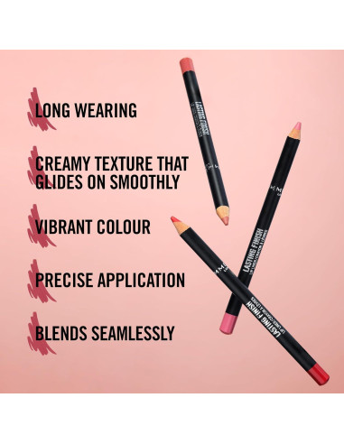 Lápiz de Contorno de Labios Rimmel Lasting Finish 8HR Vino 1.13g