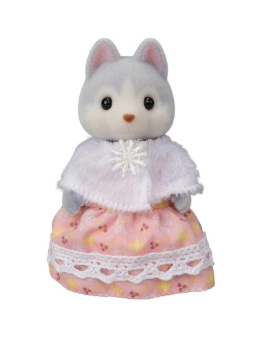 Familia Husky Calico Critters - Set 5 Figuras 3+