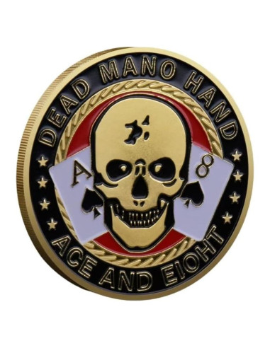 Moneda Coleccionable YIQILAFADA de Póker - 40 mm de Diámetro