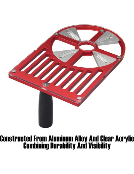 Base de Router Universal Toolcool 24.4x15.7cm Aluminio