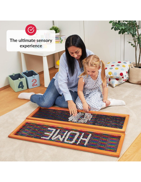 Marco de Pared Sensorial de Lentejuelas Odoxia 30x100cm