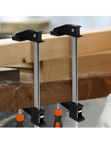 Juego de 6 Abrazaderas de Barra HANSOM 30.48 cm y 15.24 cm