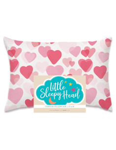 Funda de Almohada Hipoalergénica Little Sleepy Head 33x46 cm Rosa