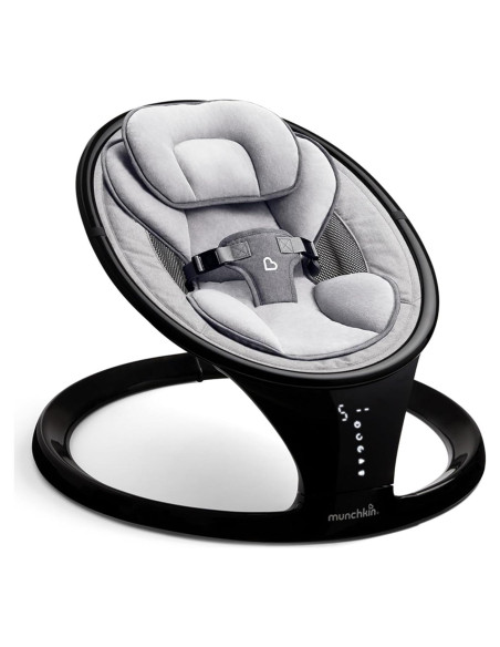 Silla Mecedora Eléctrica Munchkin con Bluetooth, Ligera y Portátil
