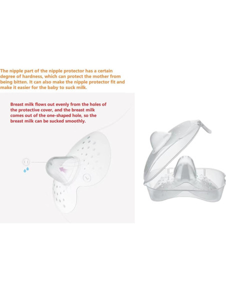 Protectores de pezones Gajoin para lactancia 23 mm - 2 unidades