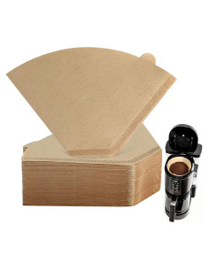 Filtros de Café Clinuse U04 200 Unidades Sin Blanquear