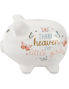 Alcancía Cerámica Esenciales para Bebés Mariposas 20cm 2