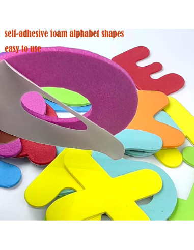 Calcomanías de Letras de Espuma IFKEGON A-Z 208 Piezas 5.08cm