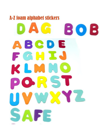 Calcomanías de Letras de Espuma IFKEGON A-Z 208 Piezas 5.08cm