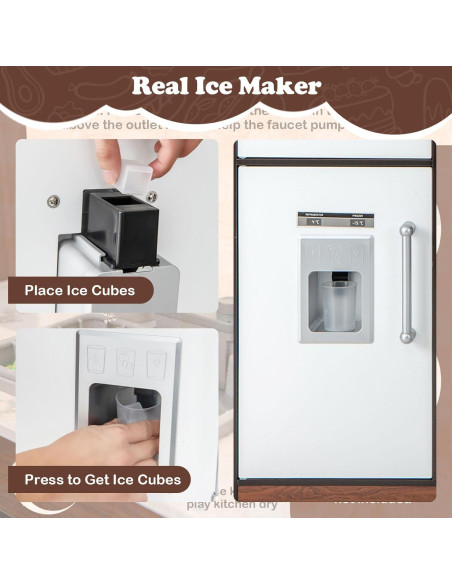 Juego de Cocina Infantil en Esquina HONEY JOY con Luces y Sonidos