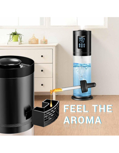 Humidificador Hiswelle 8L Ultrasónico con Difusor y Luz LED