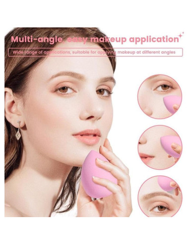 Conjunto de 36 Brochas de Maquillaje Rosa HGHDBT Profesional