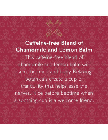 Té de Hierbas de la Noche Lady Cora 36 Bolsitas Gourmet