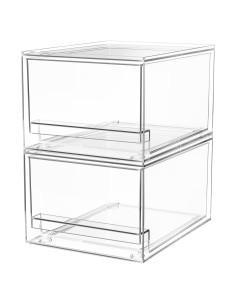 Cajones de Almacenamiento Apilables A-LuGei 19.1 cm Acrílico