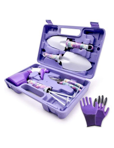 Juego de Herramientas de Jardín 6 Piezas WISDOMLIFE Antideslizante