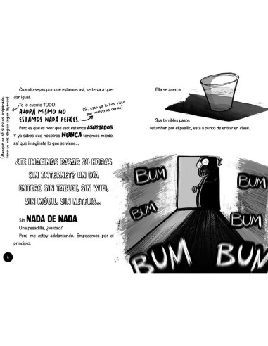 24 horas sin wifi / 24 Hours without Wi-Fi (Stranger Kids) (Spanish Edition)