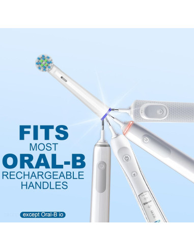 8 Cabezas de Cepillo de Dientes Repuesto MOFELE para Oral B