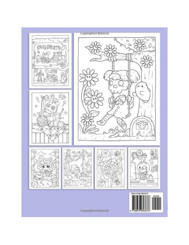 Creepy Cutie: Coloring Book for Adults and Teens Featuring Goth Kawaii and Spooky Cute Creatures of All Kinds and Many More