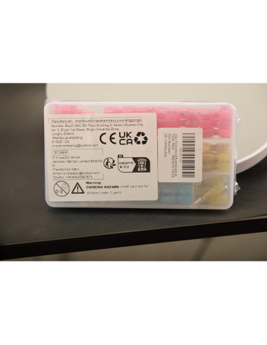 Kit de 110 Conectores de Cable de Bala Termoretráctiles Feggizuli