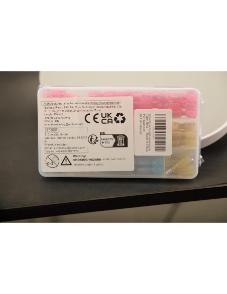 Kit de 110 Conectores de Cable de Bala Termoretráctiles Feggizuli