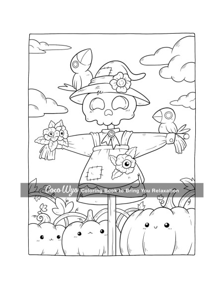 Creepy Cutie: Coloring Book for Adults and Teens Featuring Goth Kawaii and Spooky Cute Creatures of All Kinds and Many More