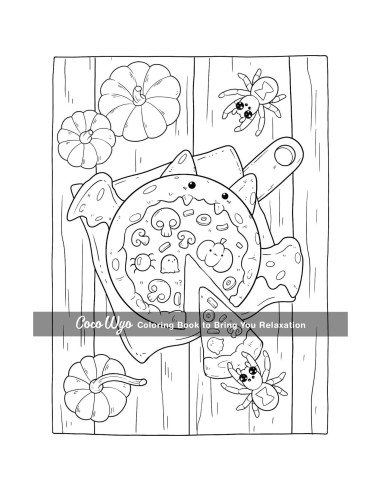 Creepy Cutie: Coloring Book for Adults and Teens Featuring Goth Kawaii and Spooky Cute Creatures of All Kinds and Many More