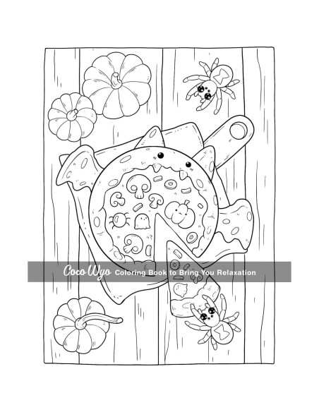 Creepy Cutie: Coloring Book for Adults and Teens Featuring Goth Kawaii and Spooky Cute Creatures of All Kinds and Many More