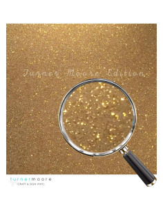 Vinilo Adhesivo Brillante Dorado Antiguo 30x30 cm - Turner Moore 2