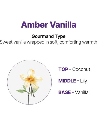 KUNDAL Champú y Acondicionador Vainilla Ámbar 500 ml - Hidratante