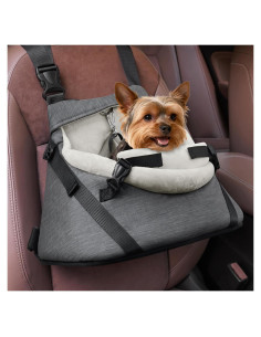 Asiento de Coche para Perros WOYYHO Mediano 36.8x24.9cm