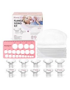 Kit de Lactancia Nursi Luna con Bridas y Almohadillas 10PCS