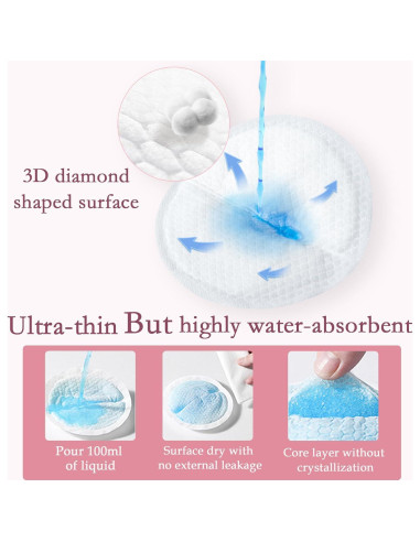 Kit de Lactancia Nursi Luna con Bridas y Almohadillas 10PCS