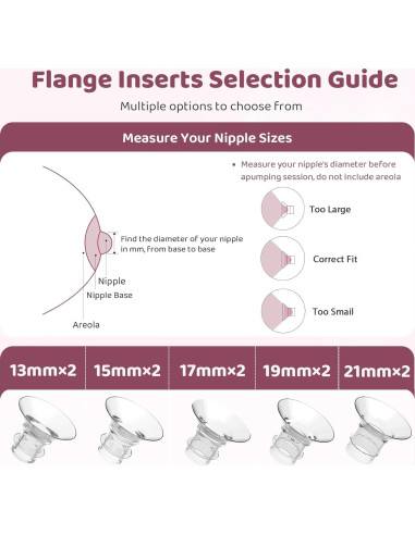 Kit de Lactancia Nursi Luna con Bridas y Almohadillas 10PCS