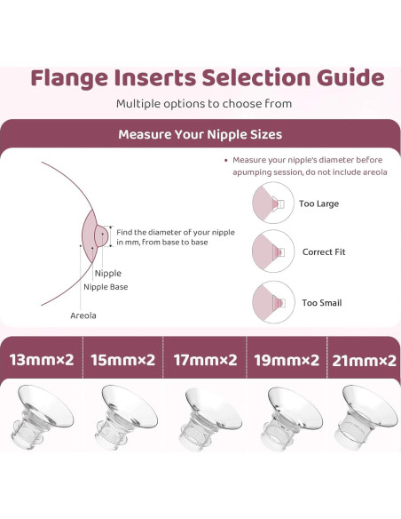 Kit de Lactancia Nursi Luna con Bridas y Almohadillas 10PCS