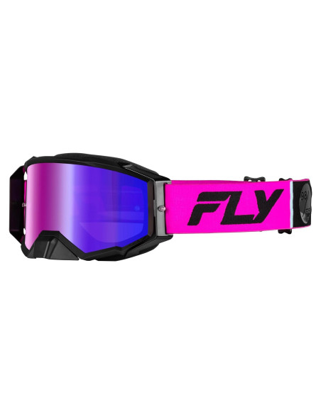 Gafas de Motocross Fly Racing Zone Pro Rosa/Negro Adulto
