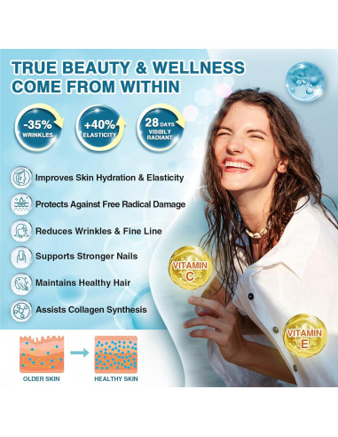 Polvo de Péptidos de Colágeno Marino Nature Target 350g