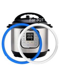 Paquete de 2 Anillos de Sellado MIRUMIO para Instant Pot Mini 3 Qt