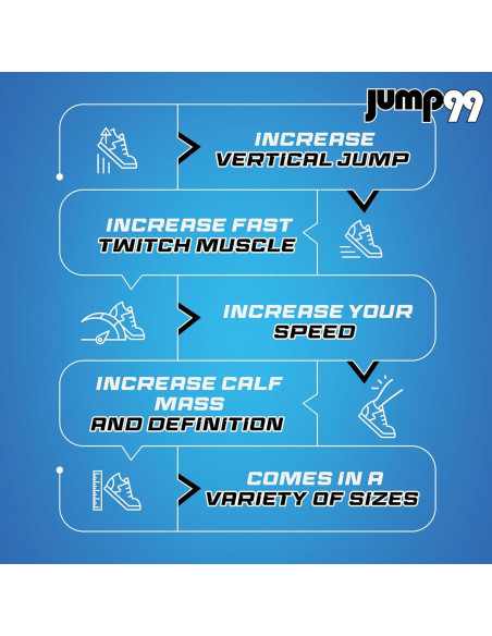 Zapatos Pliométricos Jump99 Ultra Strength - Talla 7.5 - Negro