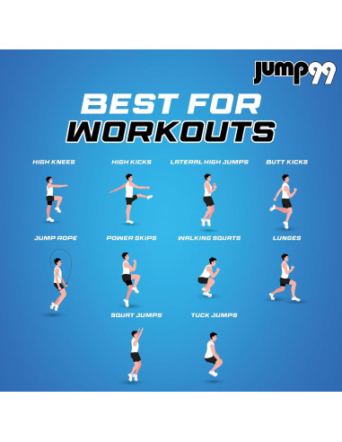 Zapatos Pliométricos Jump99 Ultra Strength - Talla 7.5 - Negro