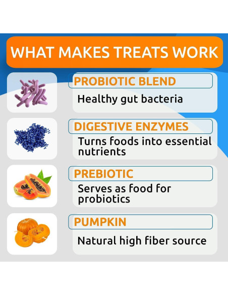 Probioticos para Perros Bark&Spark 240Ct Tocino Salud Digestiva