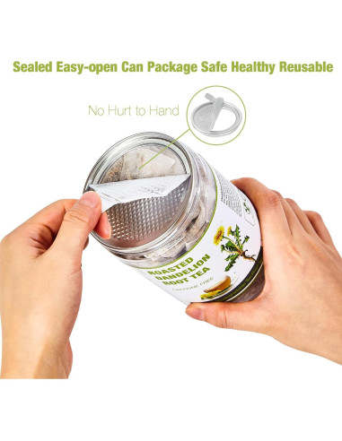 50 Bolsas de Té de Raíz de Diente de León VitalForest 100% Natural