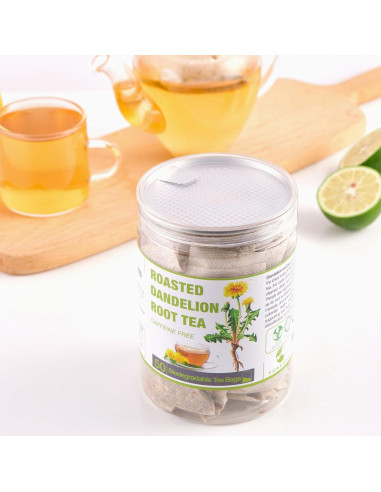 50 Bolsas de Té de Raíz de Diente de León VitalForest 100% Natural