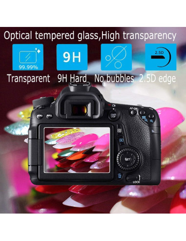 Protector de Pantalla Vidrio Templado para Panasonic Lumix 3 Pack