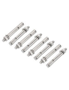 Tornillos de Expansión Acero Inoxidable 304 PATIKIL M6 60mm 8 Pcs