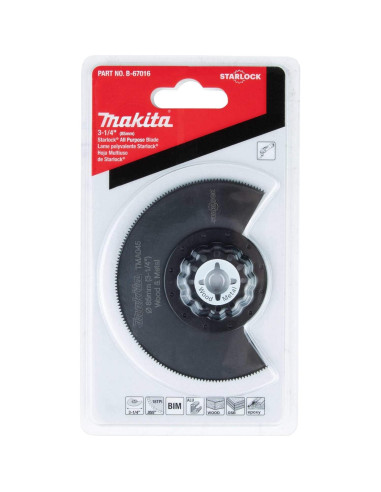 Cuchilla Multiusos Starlock Makita B-67016 3.5" BiM